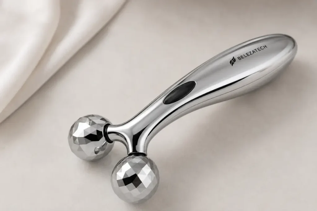 Dispositivo microcorrente facial roller