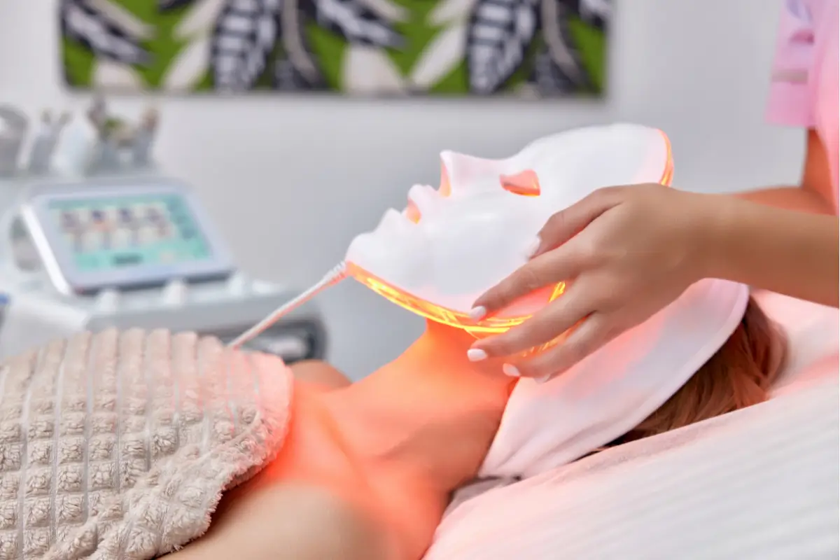 LED Facial para Acne e Antienvelhecimento