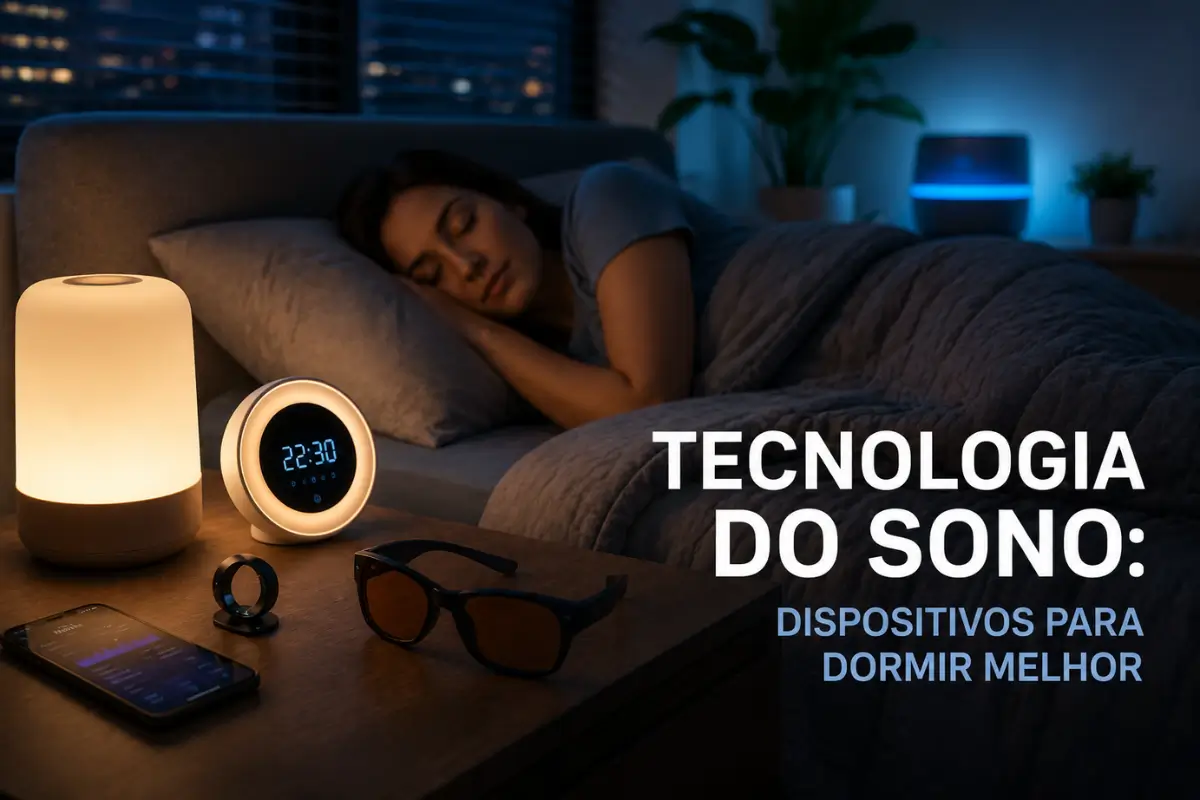 Tecnologia do Sono Dispositivos para Dormir Melhor