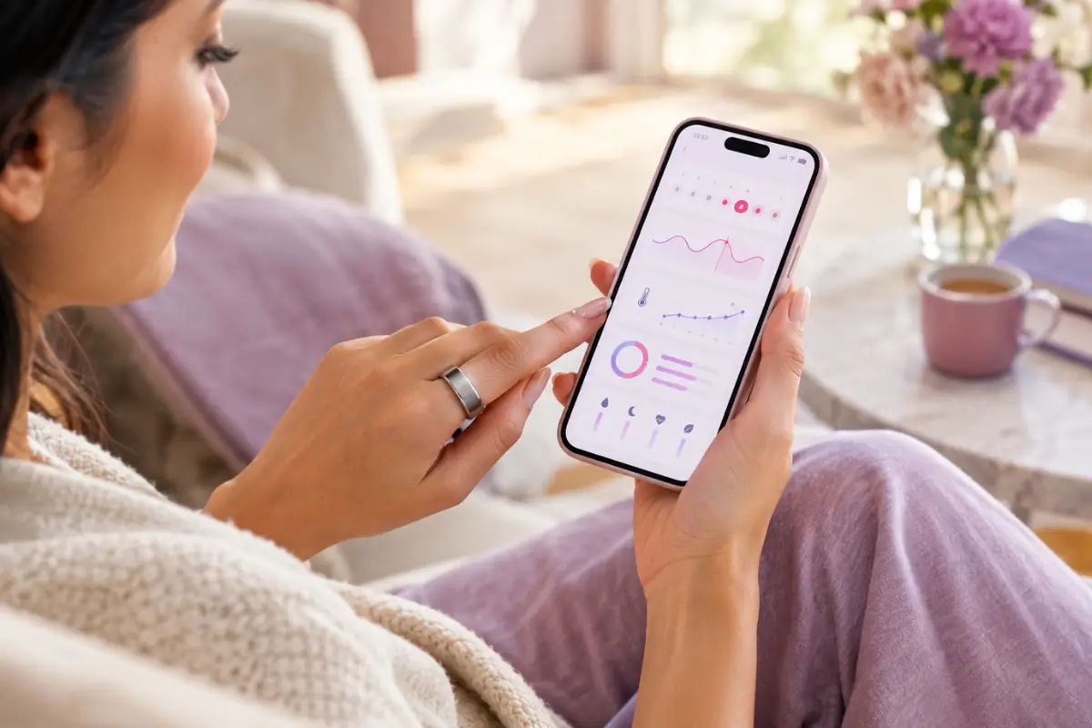 Anel inteligente e ciclo menstrual: quais dados acompanhar? 1 Anel inteligente e ciclo menstrual