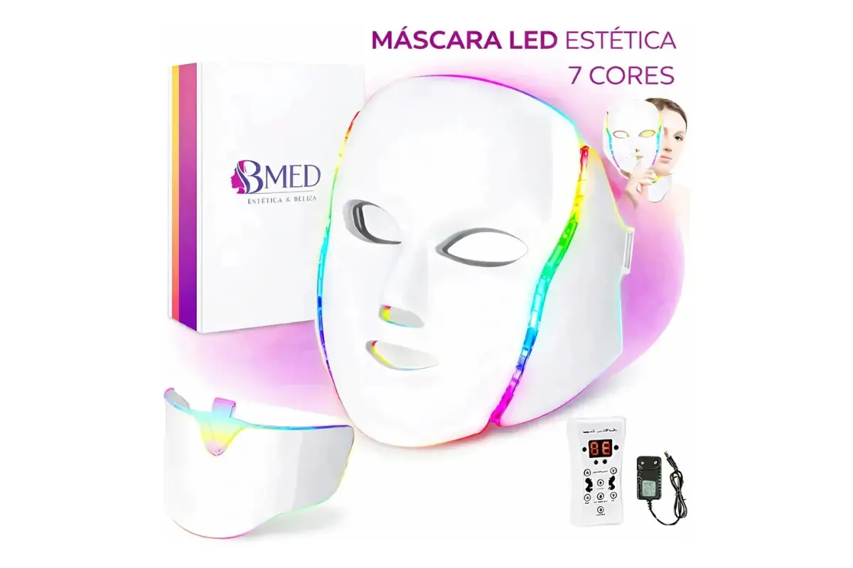 Máscara LED Facial da Bmed guia técnico completo para avaliar tecnologia, segurança e resultados