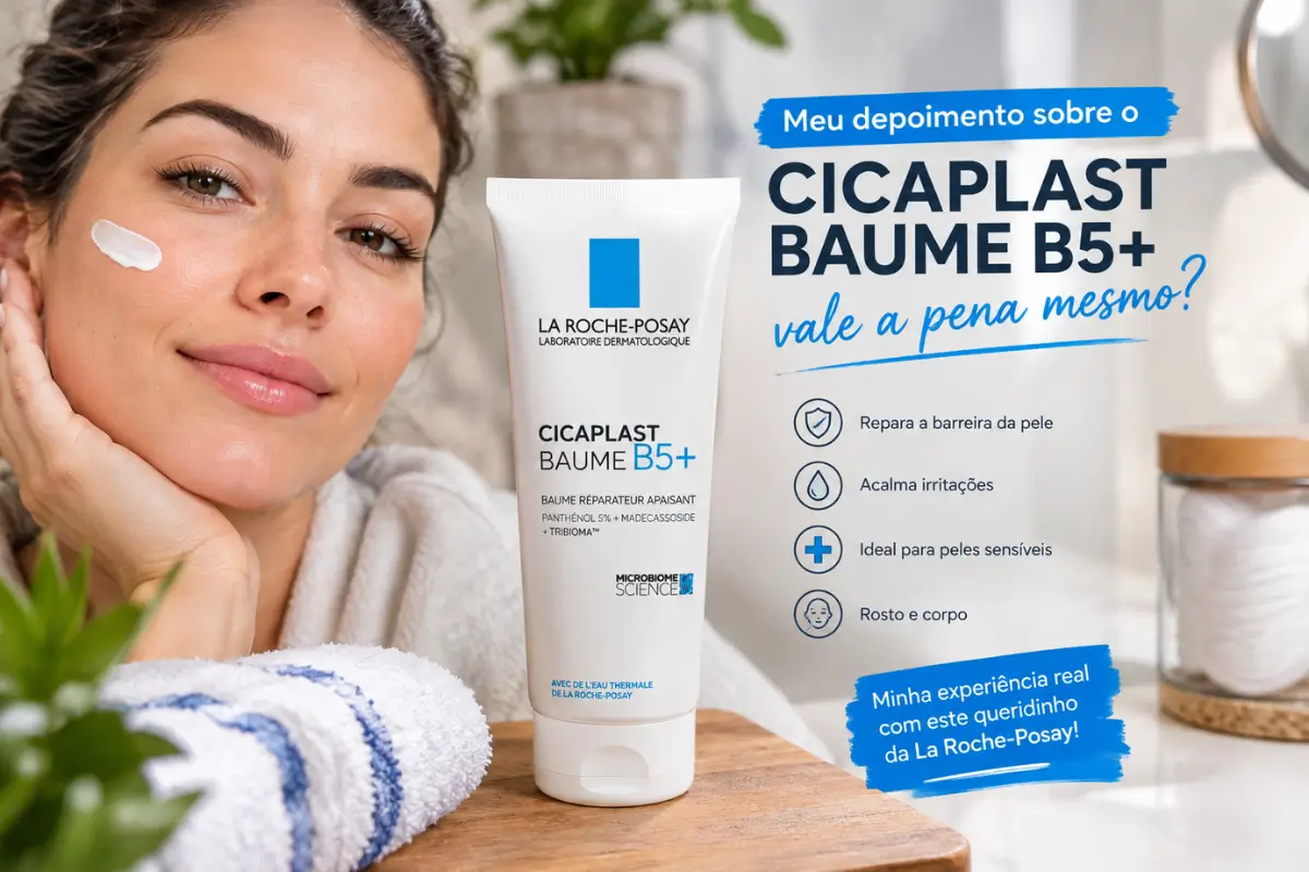 Meu depoimento sobre o CICAPLAST BAUME B5+ vale a pena mesmo