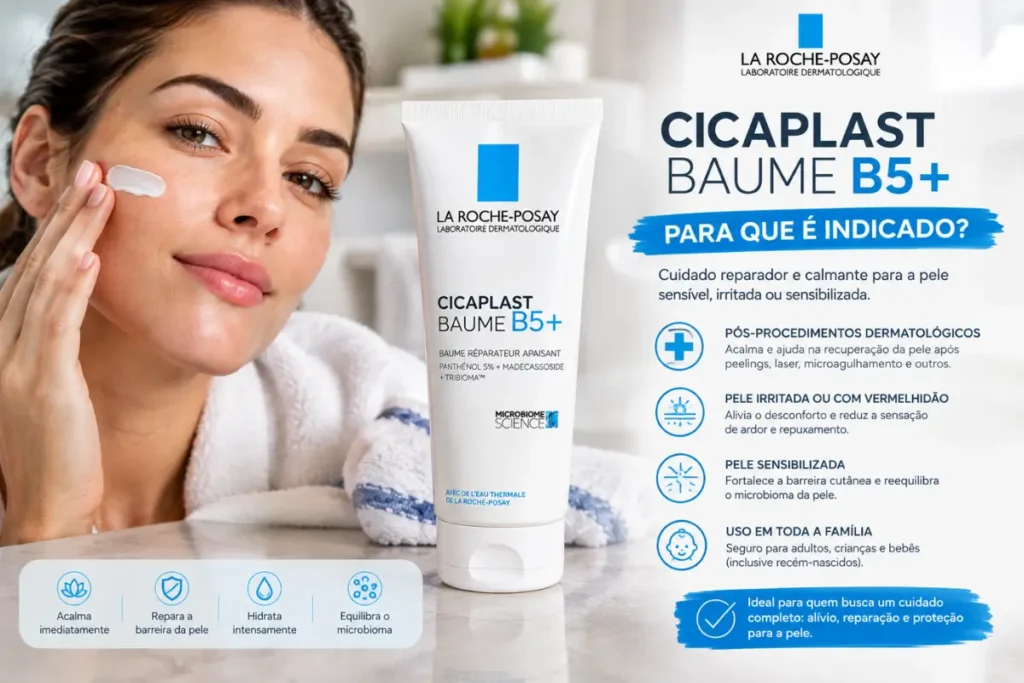 Vale a pena comprar o CICAPLAST BAUME B5+